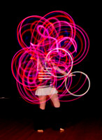 LED Hoop Love